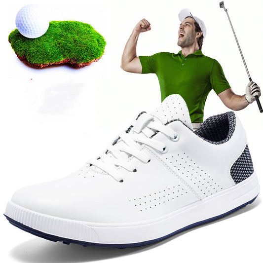 Men's Fashion Waterproof Non-slip Golf Shoes