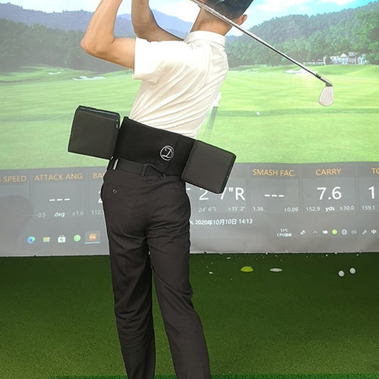 D-BOX golf indoor swing and waist training aid
